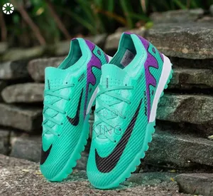 Cleared Nike Mercurial IX Turf Boots "Green"