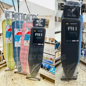 Adjustable Black Ironing Board