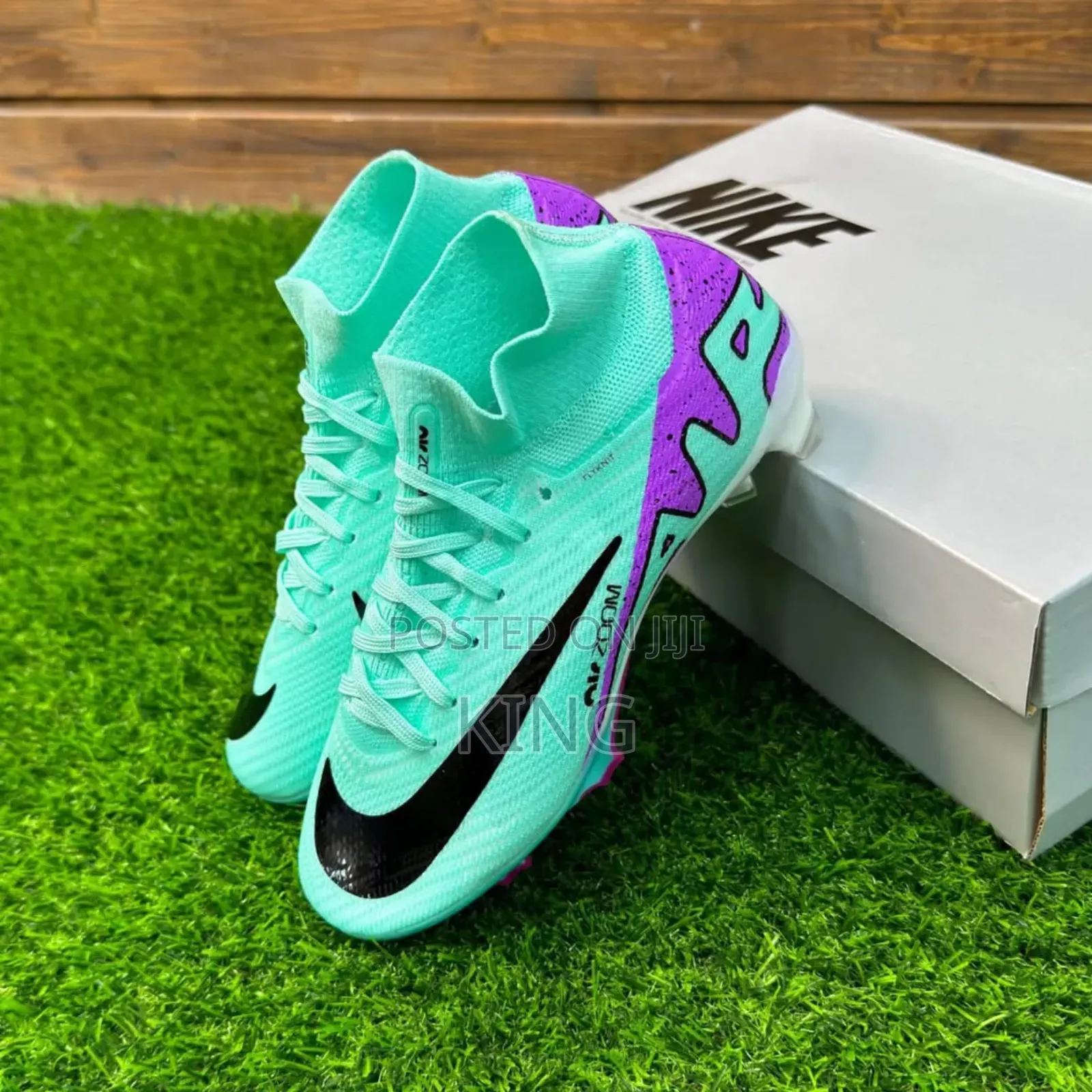 Loftus Nike Mercurial IX Turf Boots "Green"