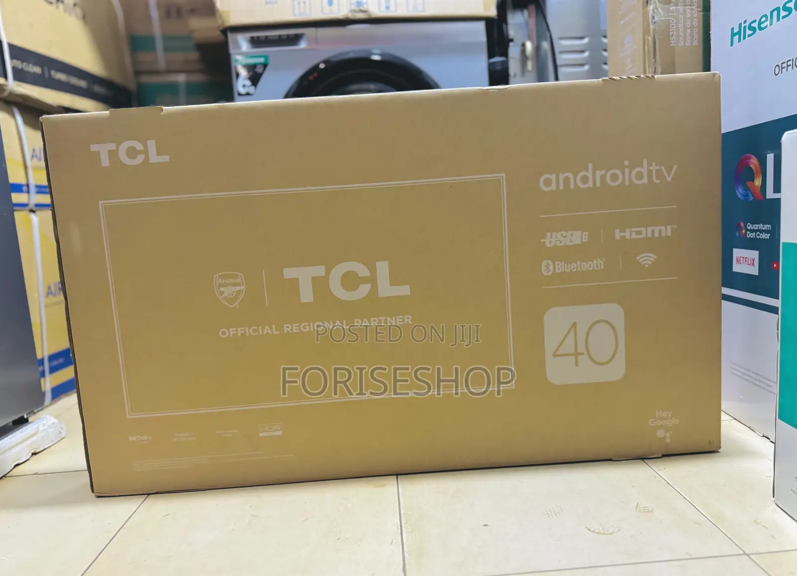 Tcl 40 Inch Smart Tvs With Bluetooth Brand New