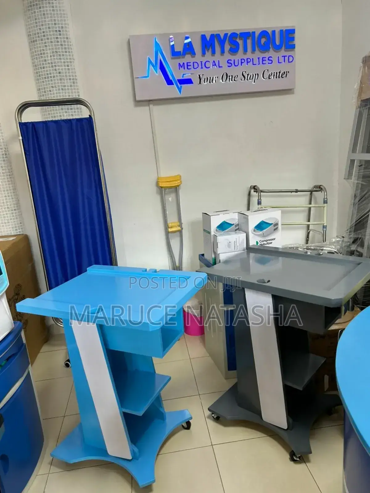 Wooden Ultrasound Scan Trolley