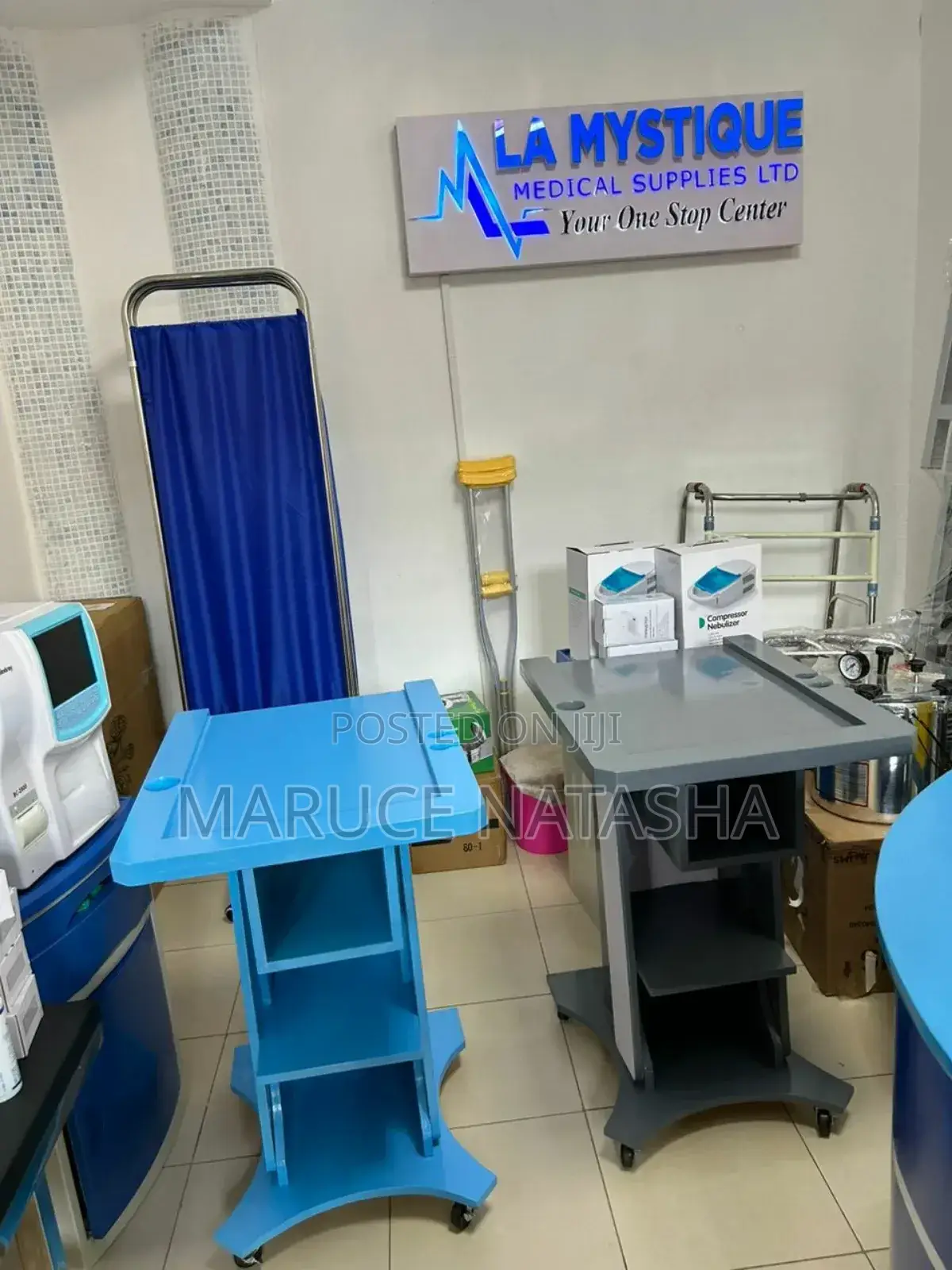 Wooden Ultrasound Scan Trolley