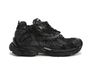 Men’S Black Balenciaga Runner Luxury Sneakers