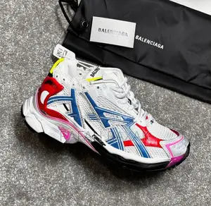 Men’S Luxury Balenciaga Runner Mesh Chunky Sneaker