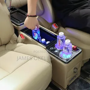 Glove Boxes With Chargers and Cup Holders