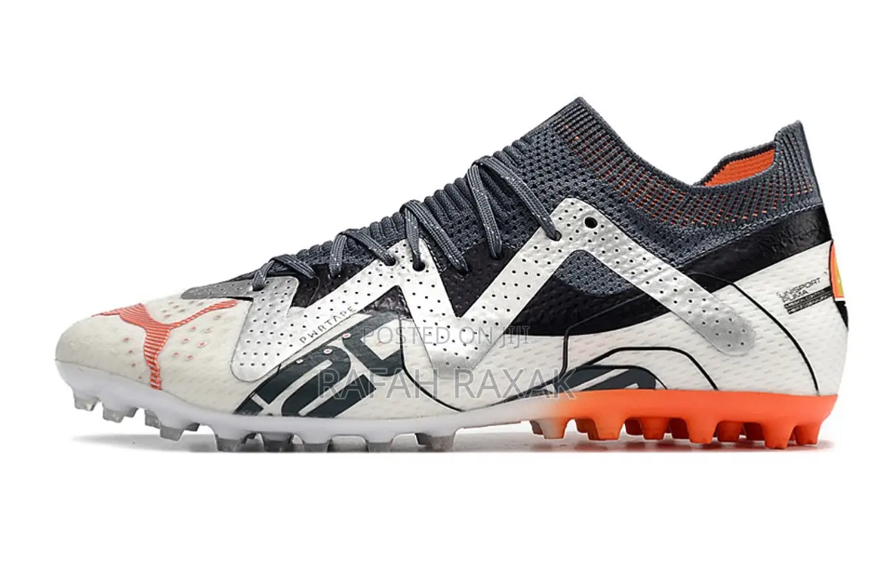Puma Future Ultimate Neymar MG White/Grey/Orange Soccer Boot