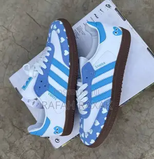 Original White/Blue Women’S Adidas Samba Sneaker