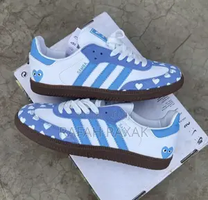 Original White/Blue Women’S Adidas Samba Sneaker