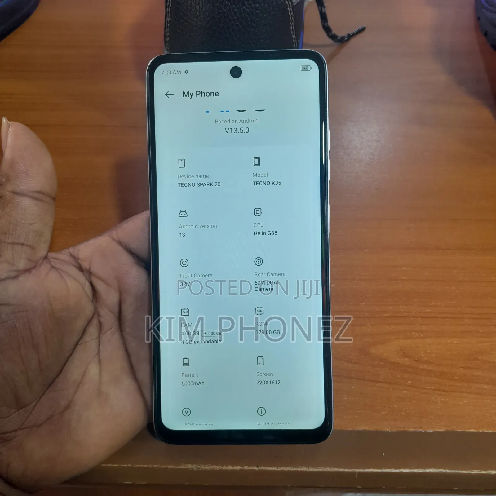Tecno Spark 20 128 GB White