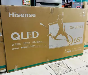 HISENSE 65inch QLED UHD Smart TVS \\ Q6 Series \\ 65Q6N