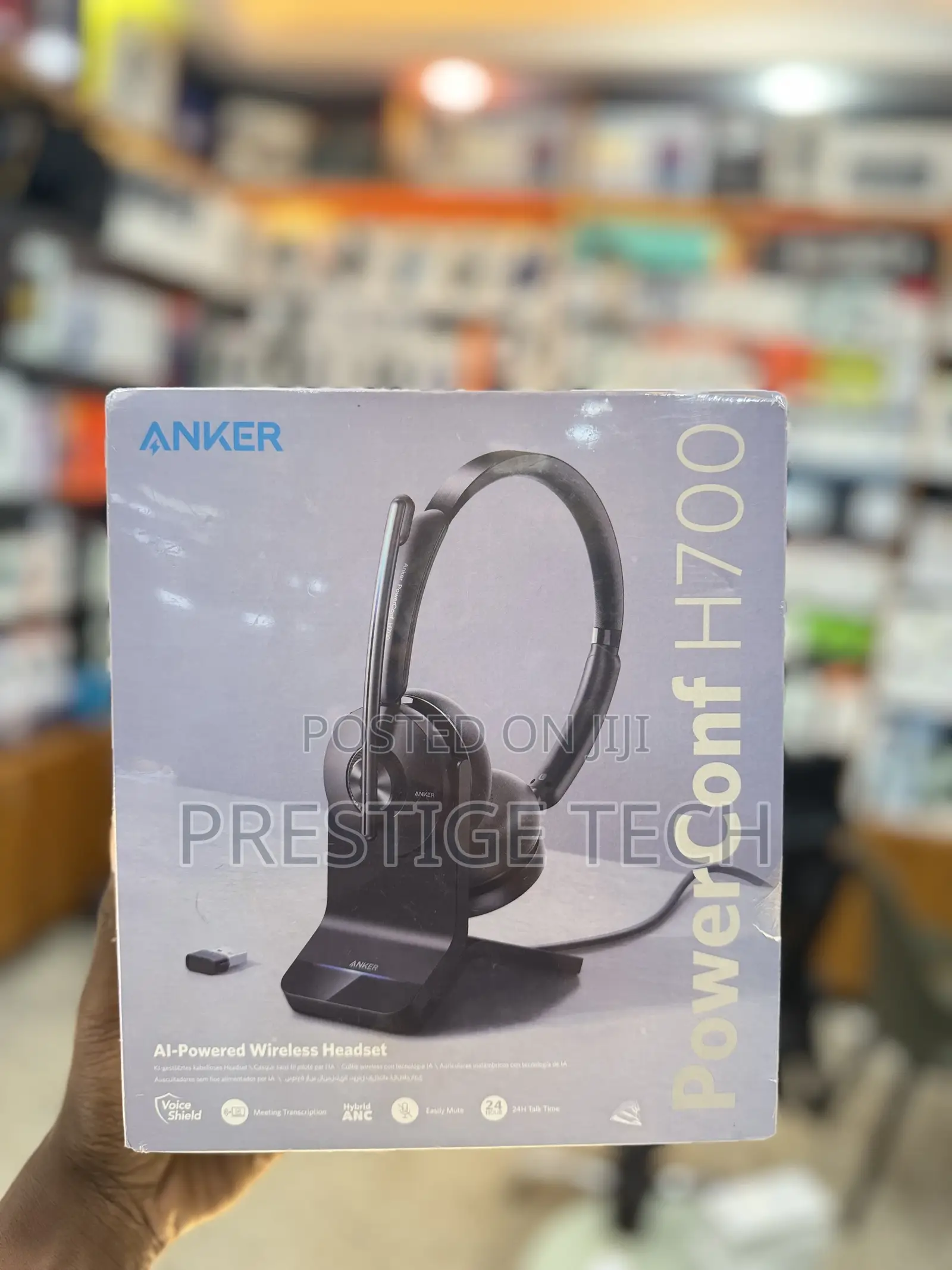 Anker Powerconf H700 ANC Bluetooth Headset for Meetings