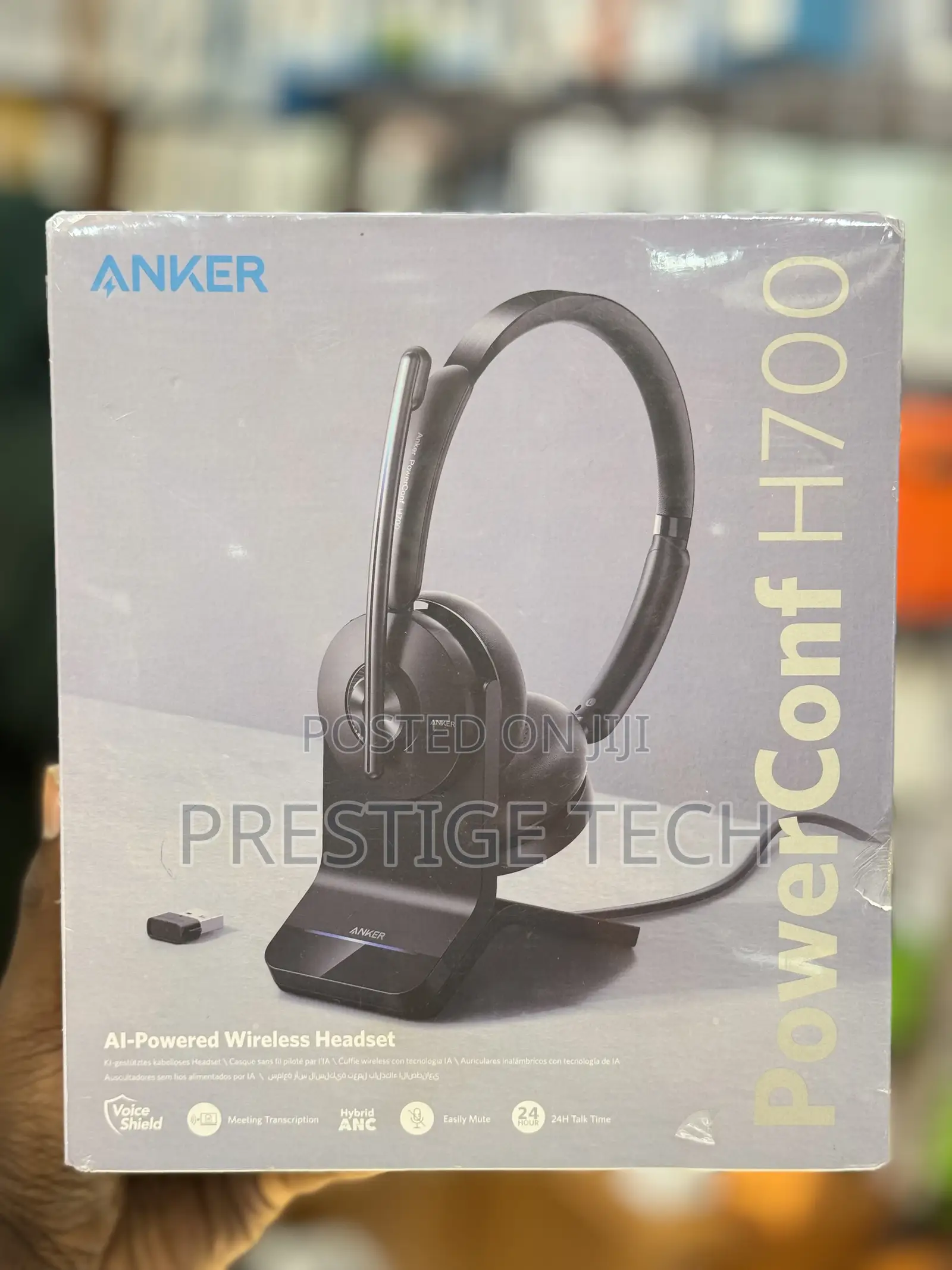 Anker Powerconf H700 ANC Bluetooth Headset for Meetings