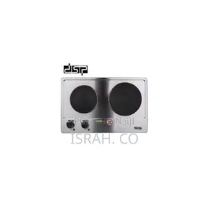 DSP Portable Electric Stove Double Hot Plate Coil - Silver