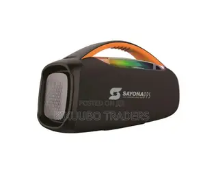 Sayona Boom Box Part Speaker With Wireless Microphone