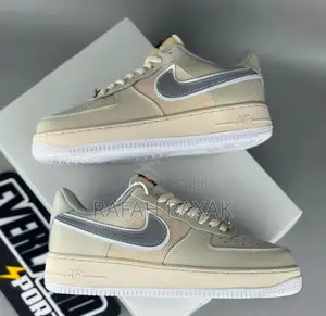 Original Cream Nike Air Force 1 Low Sneaker