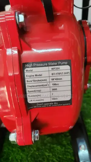 Surface Gasoline High Pressure Pump