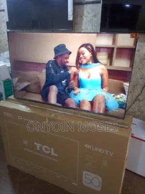 Brand New 50 Inches TCL Uhd Android Frameless Smart Tv