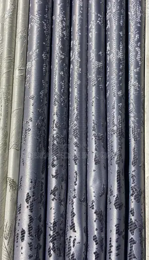 Silver Grey Curtain (Muzira) Per Meter