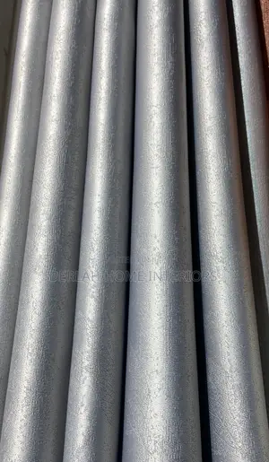 Light Grey Curtain Fabric Per Ready Meter