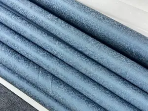 Blue Curtain Fabric Per Meter