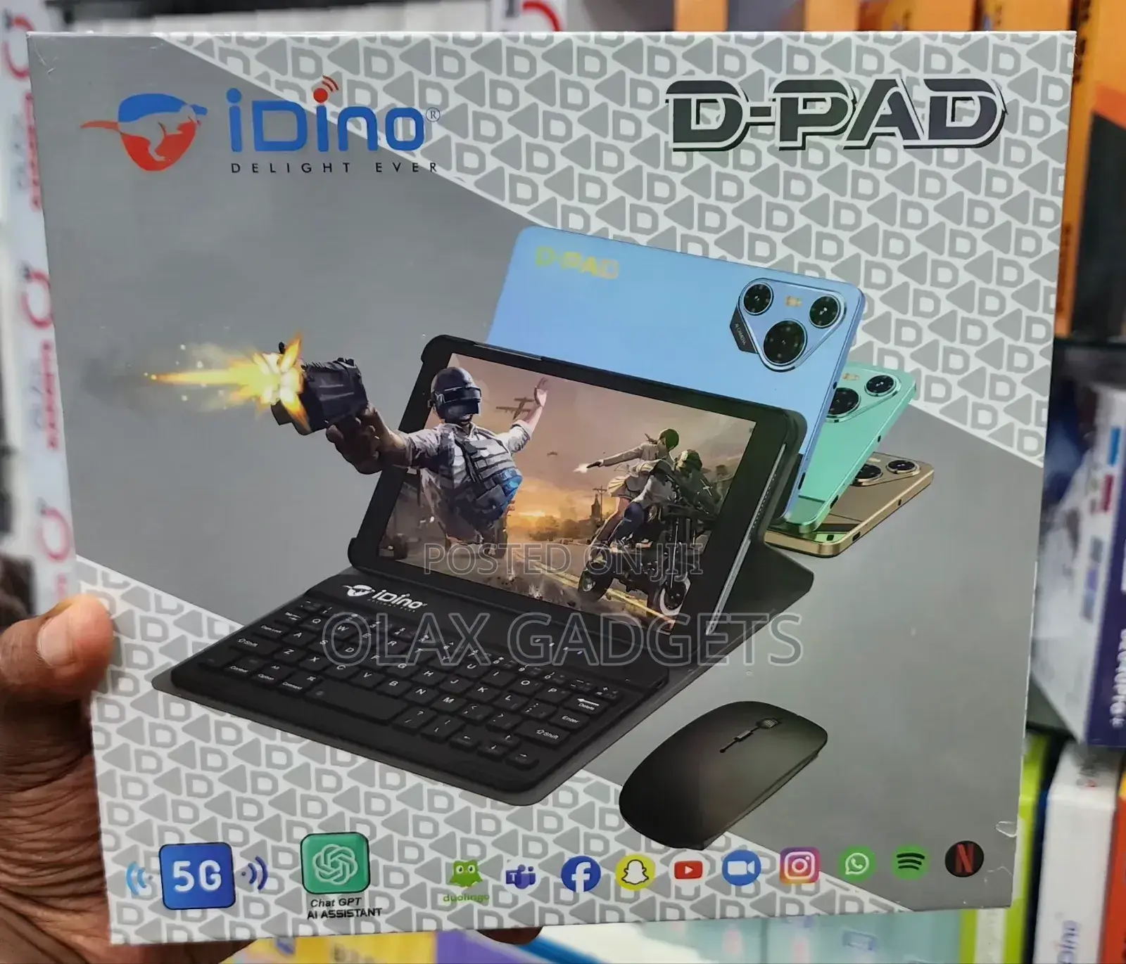 New Idino Note Pad 8 256 GB Black