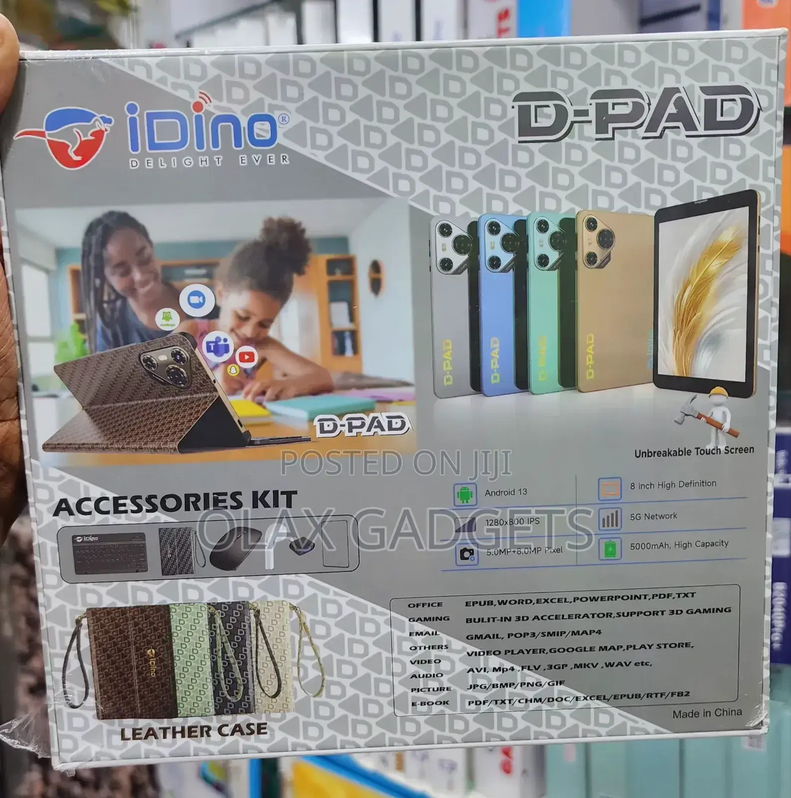 New Idino Note Pad 8 256 GB Black