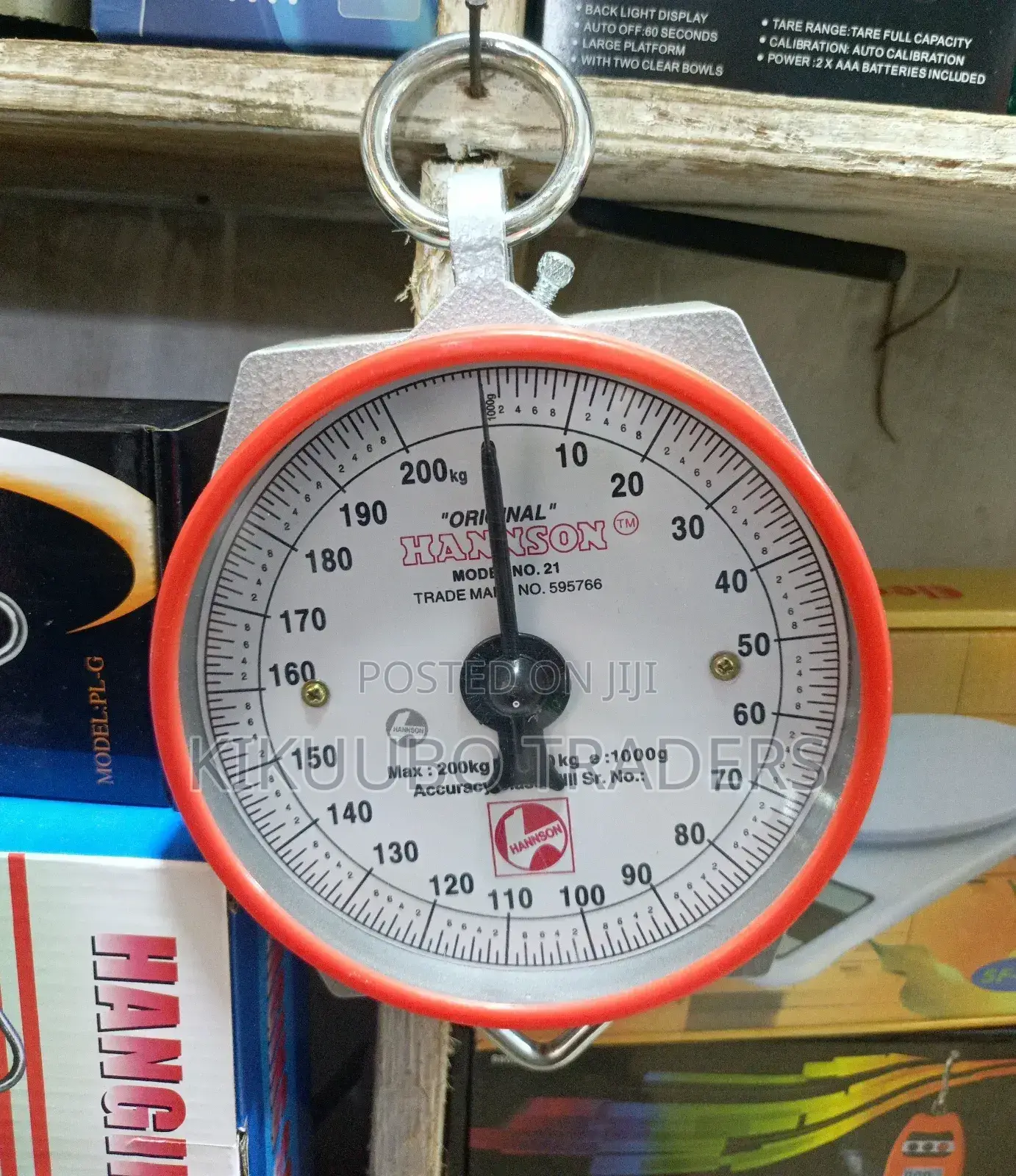 Hanson 200kg Hanging Weighing Scale