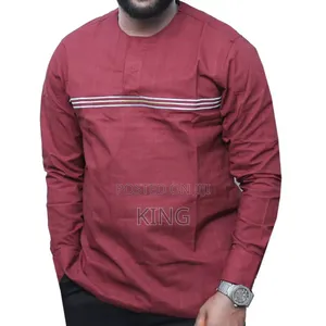 Travis African Wear. Linen Shirts. Kitengi