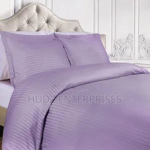 4pc Duvet King Size Light Purple