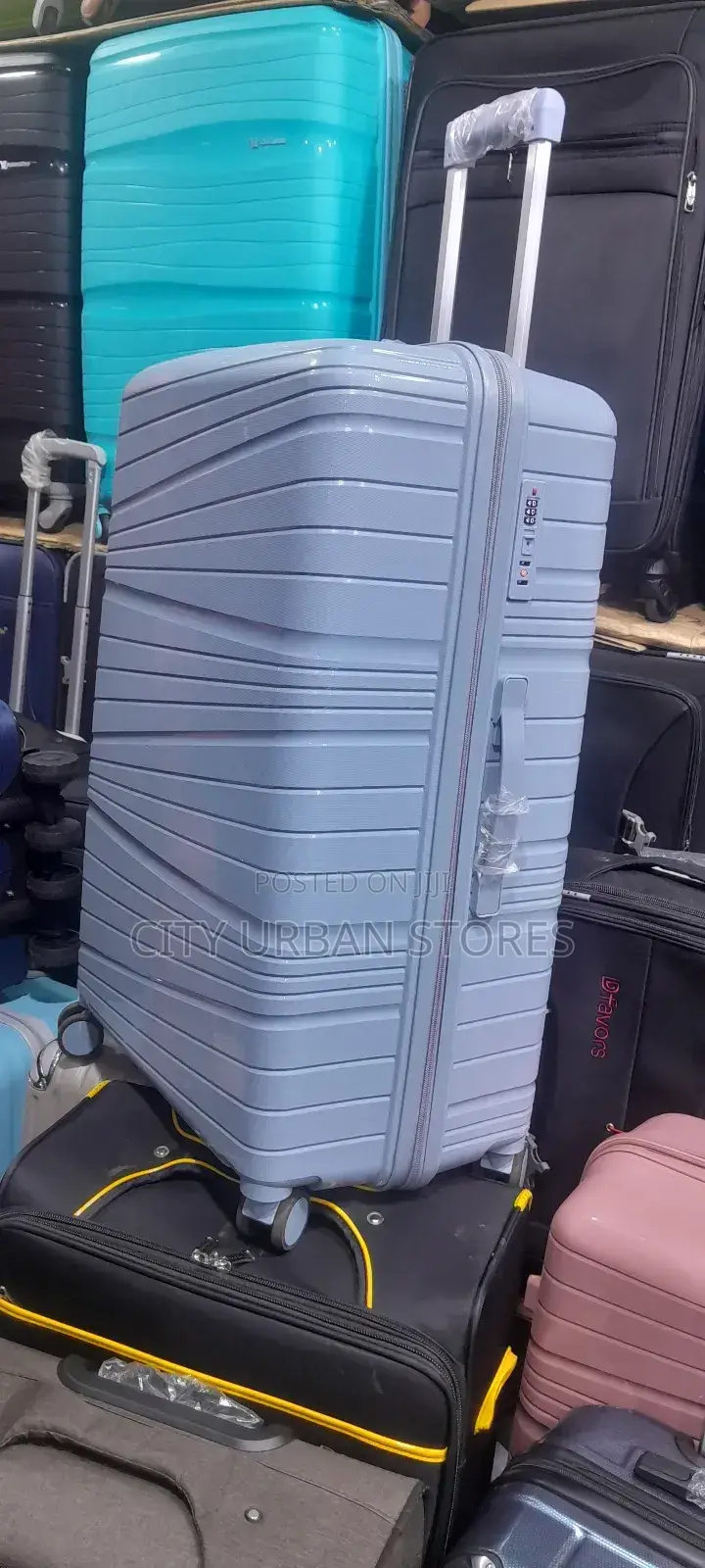 Dfavours Plastic Rubber Suitcases