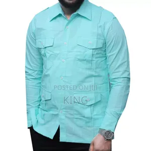 Majestic African Wear. Linen Shirts. Kitengi
