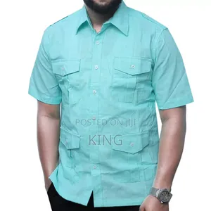 Genial African Wear. Linen Shirts. Kitengi