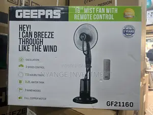 Geepas Mist Fan. Mist Fan by Geepas