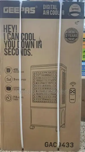 45 Litres Geepas Air Cooler . Geepas Air Cooler