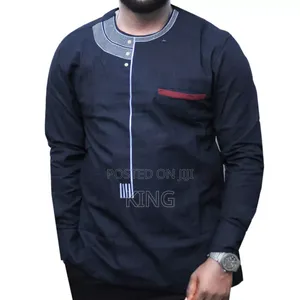 Gothic African Wear. Linen Shirts. Kitengi
