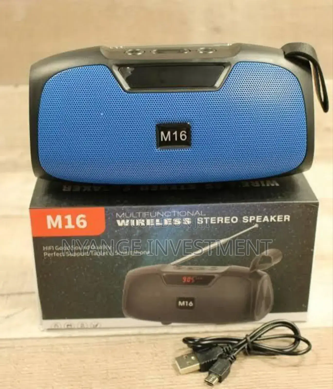 Wireless Stereo Speaker. Speaker With Bluetooth