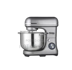 Dsp 10l, 8 Speed Dough Stand Mixer Food Processor- Silver.