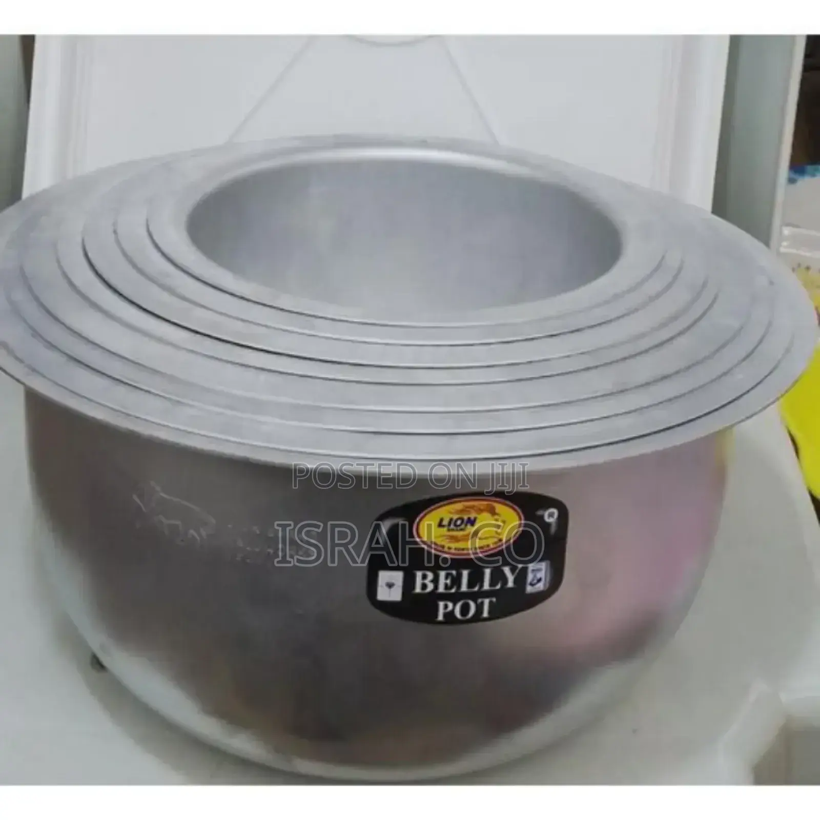 Belly Pot Sauce Pans - Silver