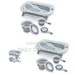 Foldable Bath Tub Set