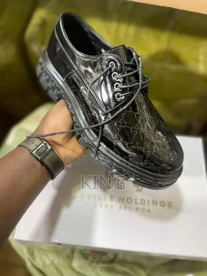 Real Shinny Black Shoes
