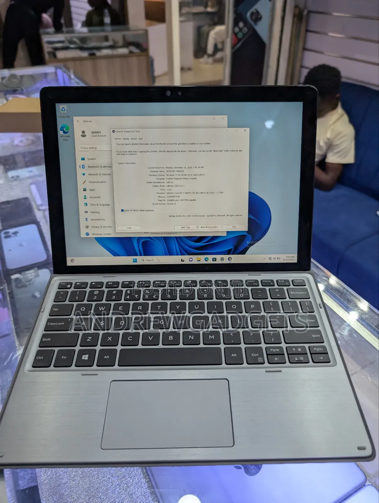 Laptop Dell Latitude 7280 16GB Intel Core I7 SSD 512GB