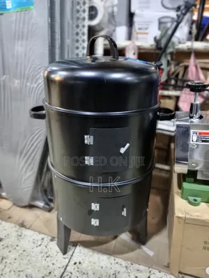 3-in-1 Charcoal BBQ Grill and Smoker.