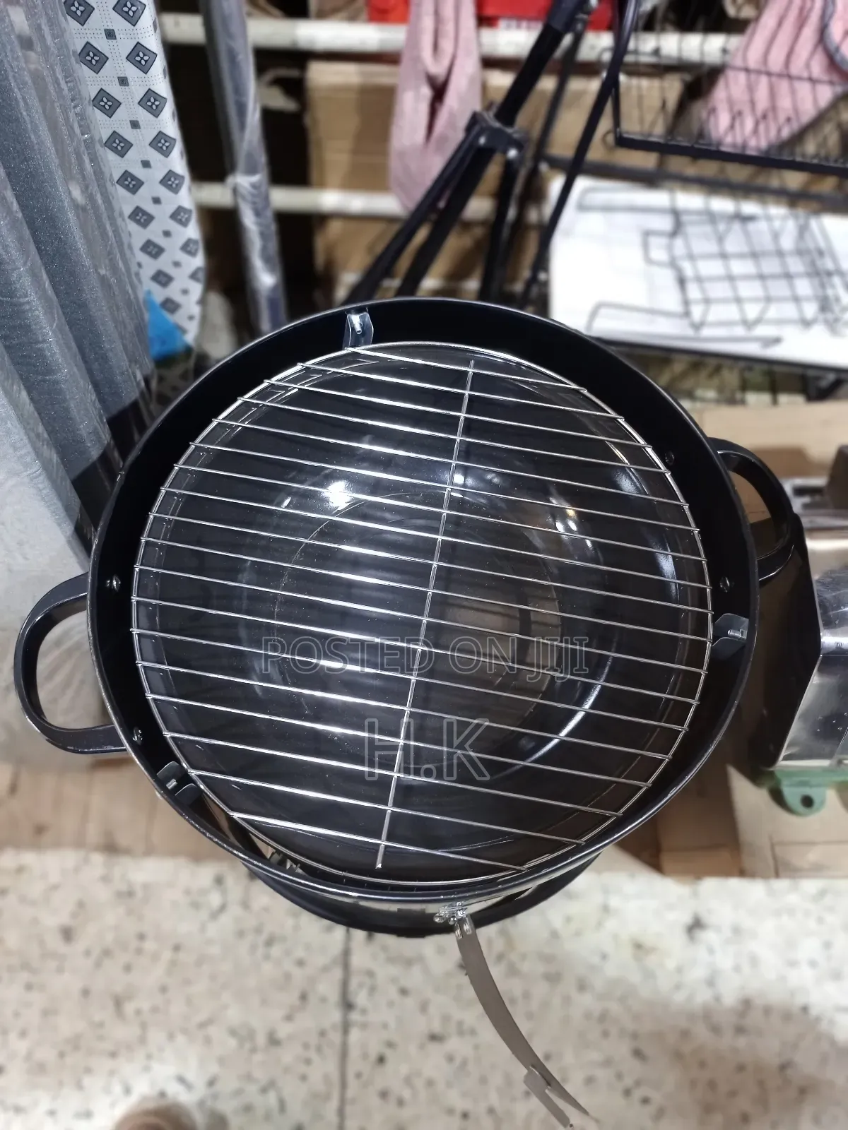 3-in-1 Charcoal BBQ Grill and Smoker.