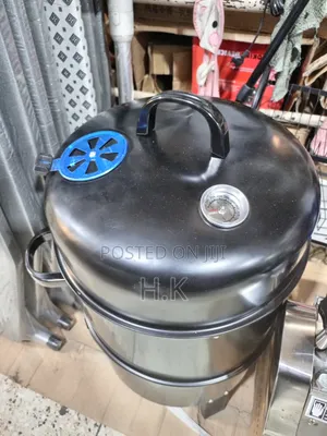 3-in-1 Charcoal BBQ Grill and Smoker.