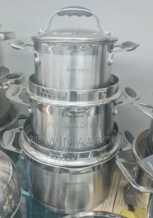 Kaisa Villa Stainless Steel Saucepan Set 3pcs