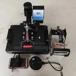 Heat Press Machine for 6in1 Application for Tshirt Mug Plate