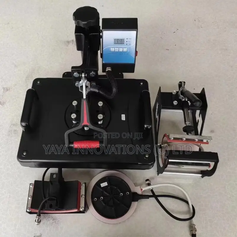 Heat Press Machine for 6in1 Application for Tshirt Mug Plate