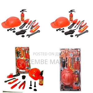 Plastic Large Fire Hero Kids Tools Set
