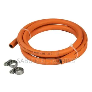 Gas Hose Pipe With 2 Safety Clips