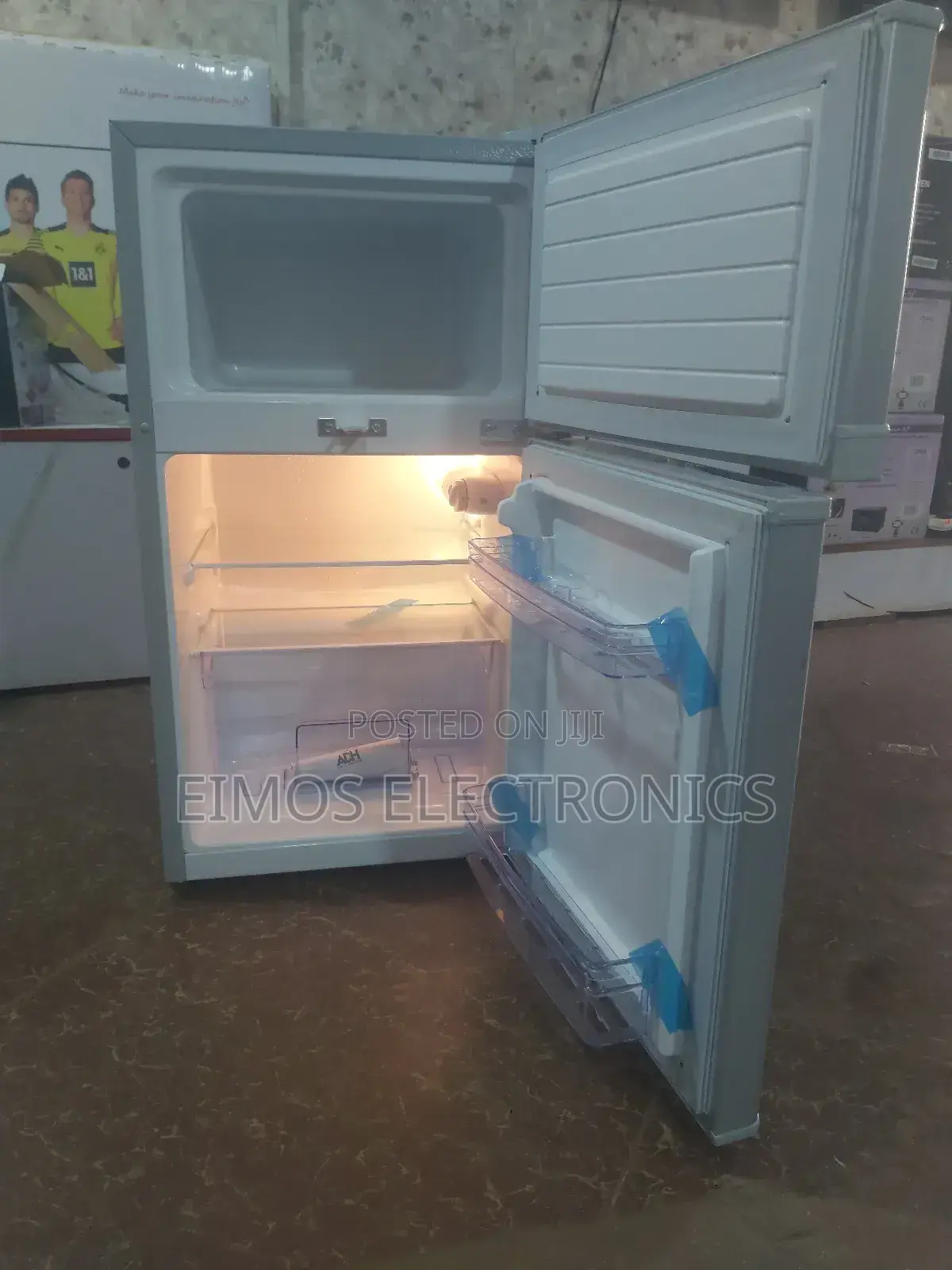 Adh Fridge Double Door 120L